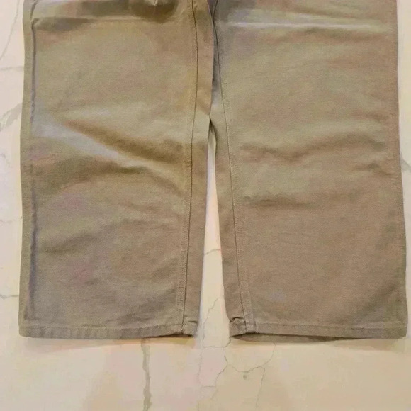 NWT Carhartt Mens Dungaree Fit Single Knee Work Pants Olive Green Size 44W - Picture 10 of 10